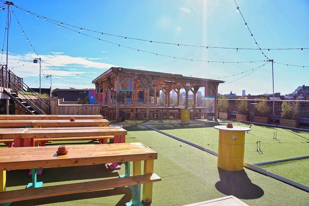 Anoushka Probyn UK London Fashion Travel Blogger Rooftop Bar Guide Skylight Wapping