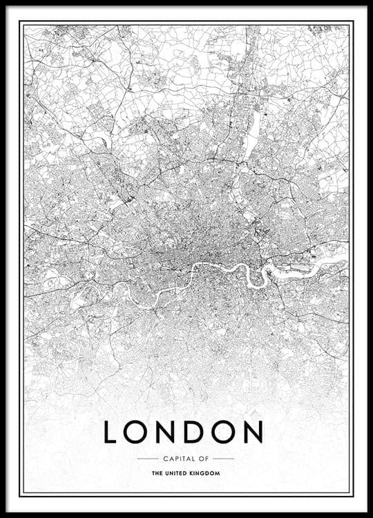 London 1 Print Desenio Wall Art