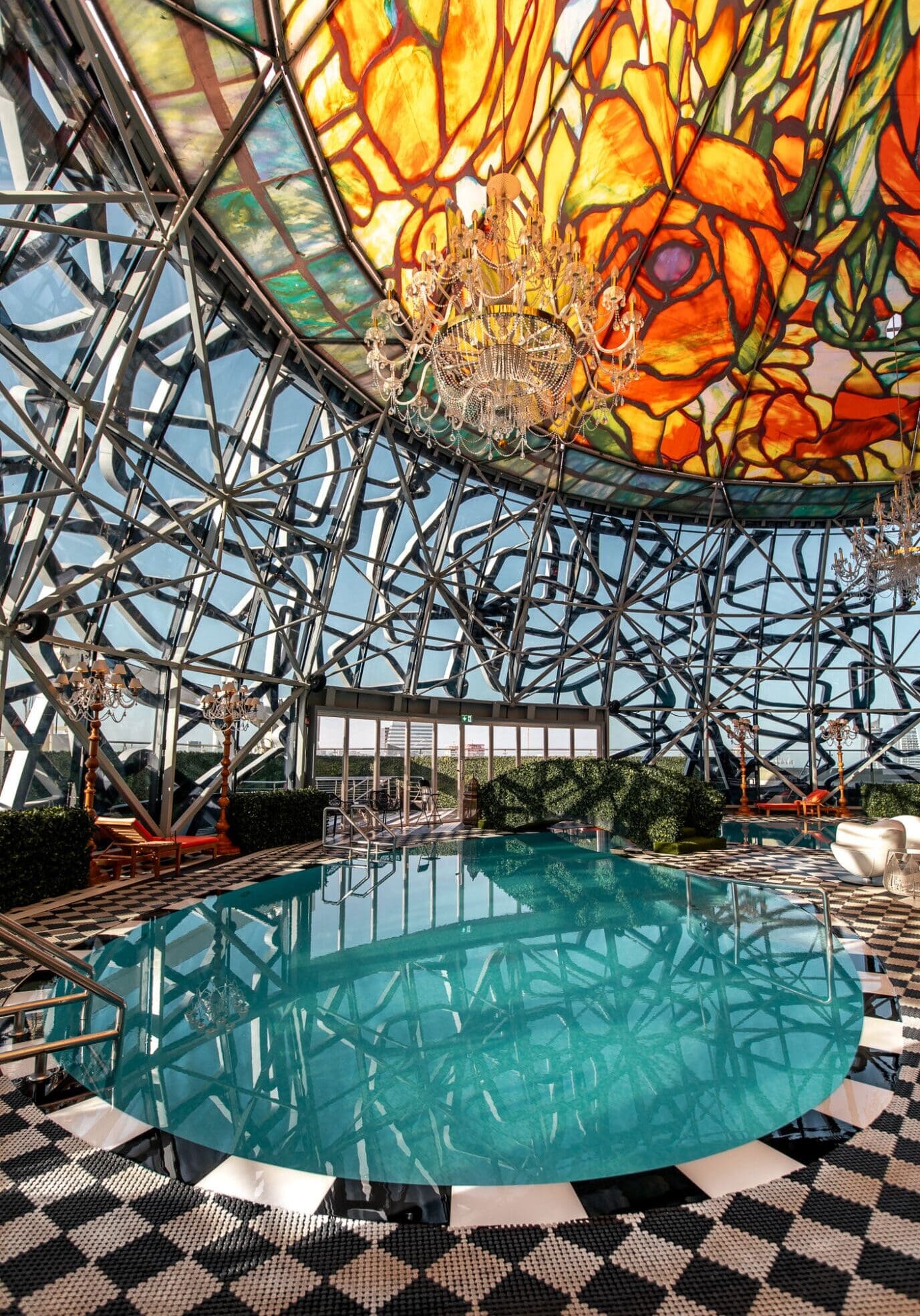 Mondrian Rooftop Pool Hotels in Doha Qatar