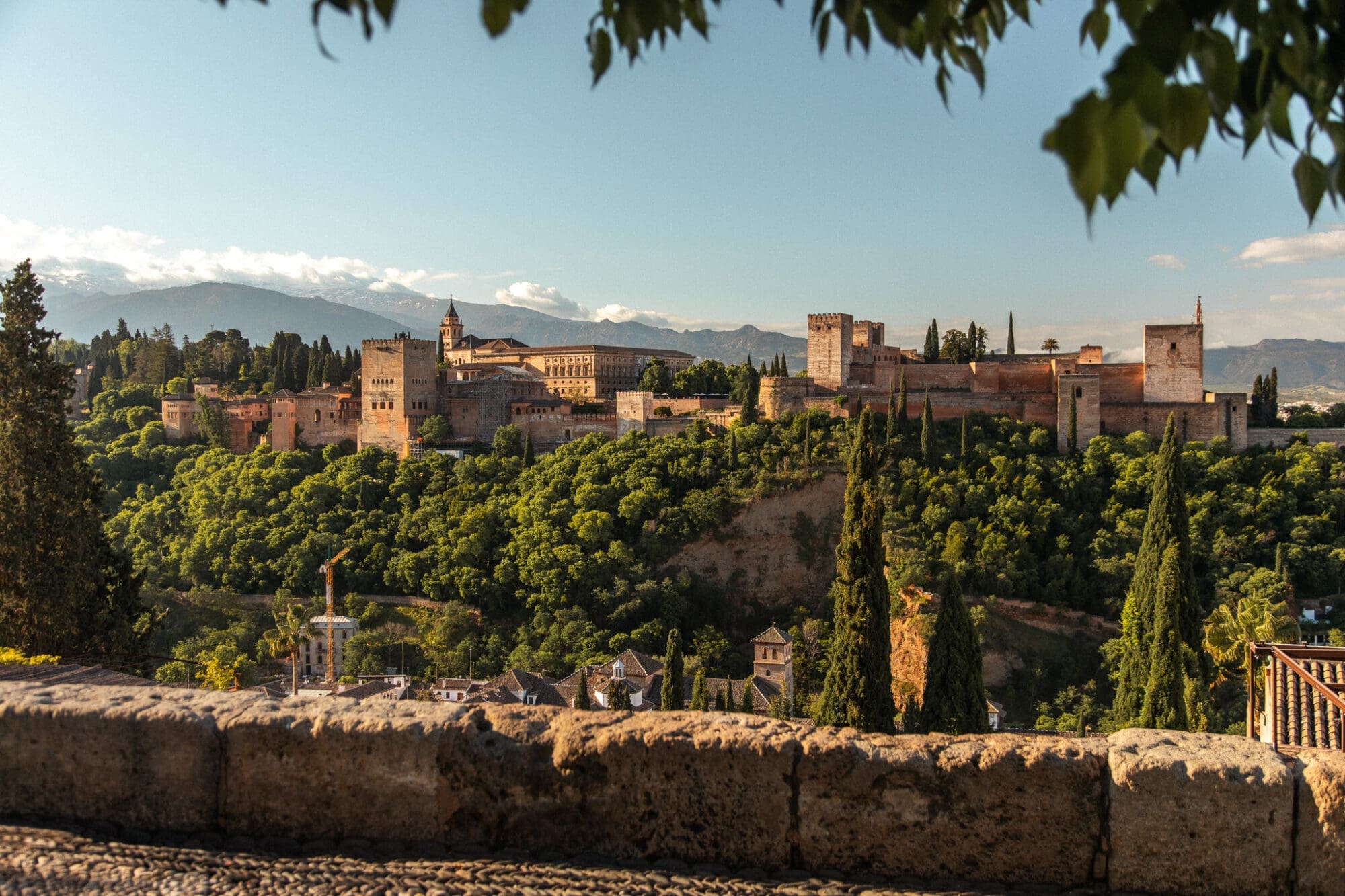 Alhambra Granada Viewpoint Andalucia 2 Week Itinerary